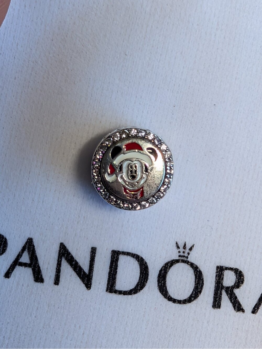 Pandora charm Disney Mickey Christmas